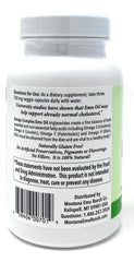 Close-up of Omega fatty acids illustration showing Omega 3, 6, 7 and 9