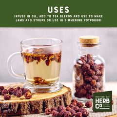 Hawthorn berries for infusions and potpourri