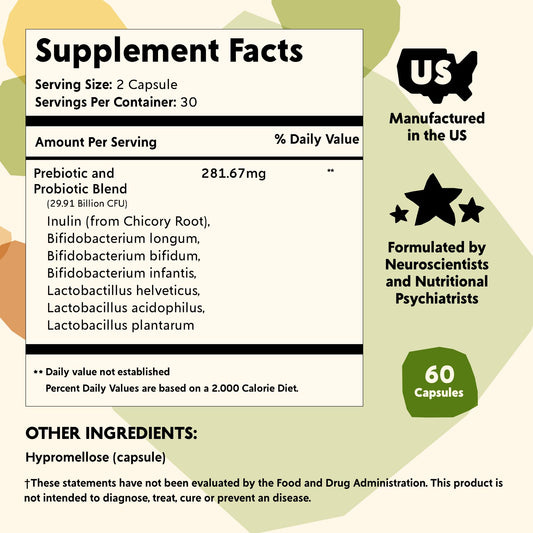 Mood Biotics capsules poured from bottle