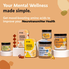 Lifestyle scene with Mood Biotics on a table