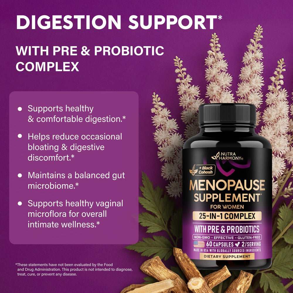 Mood, sleep, and energy support for menopause