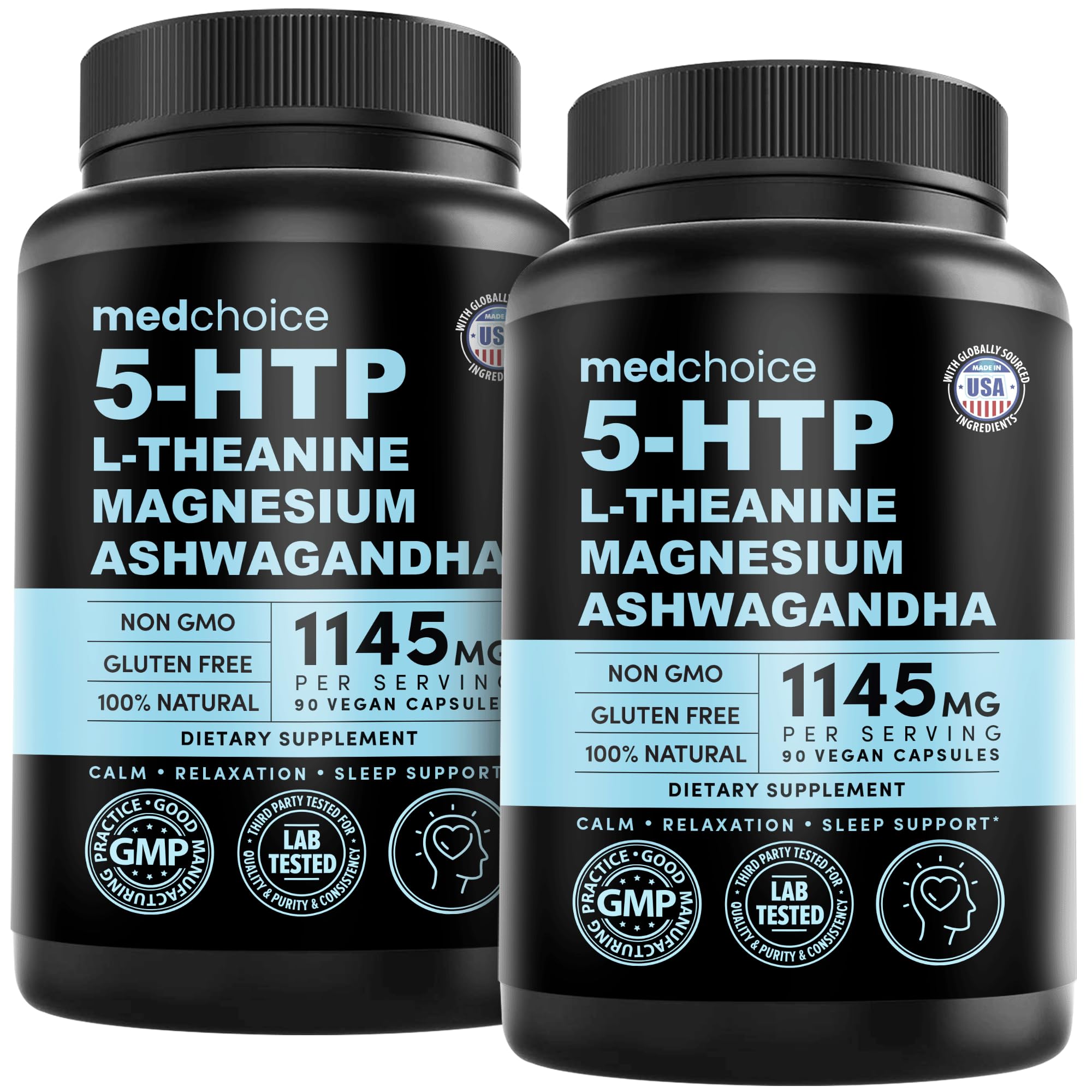 15-in-1 Mood Support Supplement bottle front view