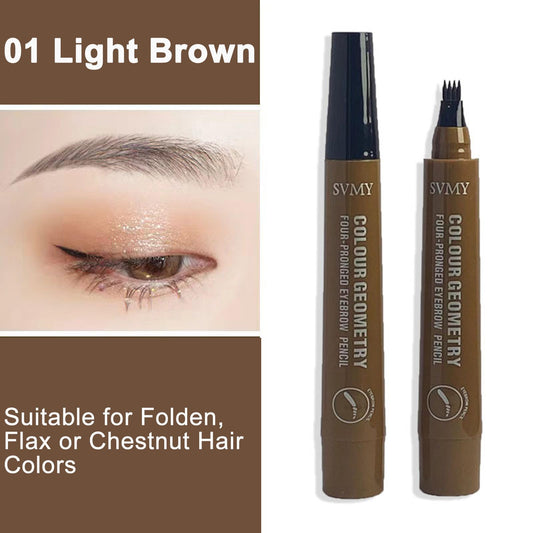MooGlamor brow pencil application detail demonstrates controlled shading for defined brows