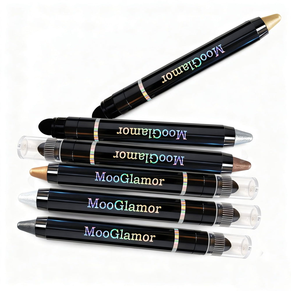 MooGlamor compact and portable sticks set for travel and daily use.