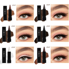 MooGlamor matte brown eyeliner stick ideal for everyday, fade-resistant color.