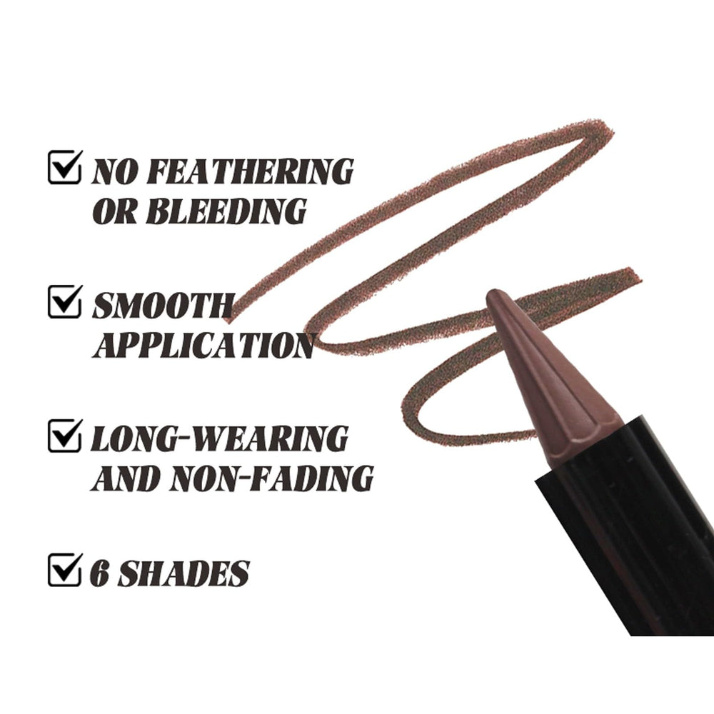 MooGlamor matte navy eyeliner stick creates bold, long-lasting definition.