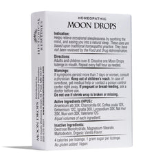 A single Moon Drop lozenge ready to take
