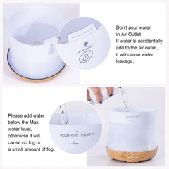 Product packaging with Moon Diffuser on display