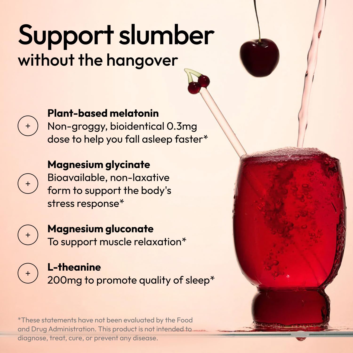 Moon Juice Sleepy Magnesi-Om dissolving powder in water for easy bedtime drink