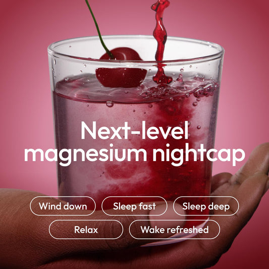 Ingredients: chelated magnesium bisglycinate and gluconate with L-Theanine and plant-based melatonin