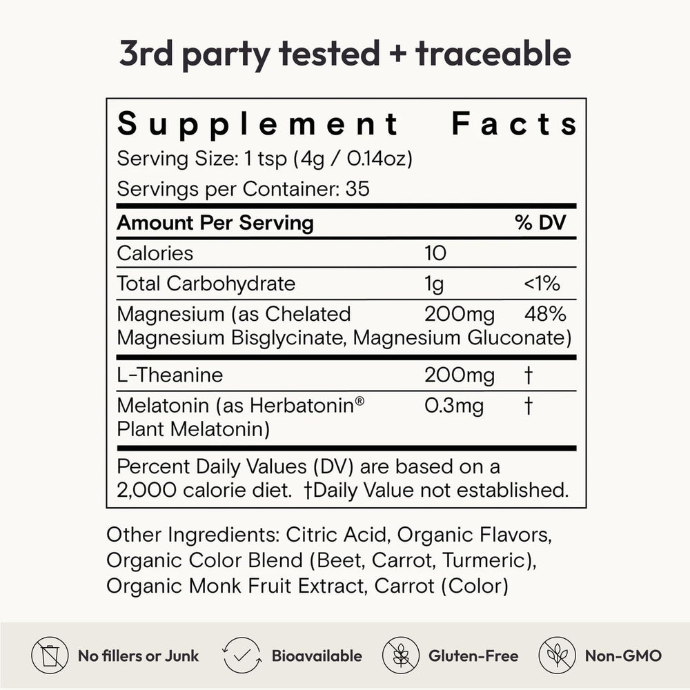 Moon Juice Sleepy Magnesi-Om label close-up with ingredients