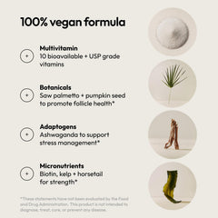 Moon Juice SuperHair daily-use steps illustrate a simple, repeatable routine.