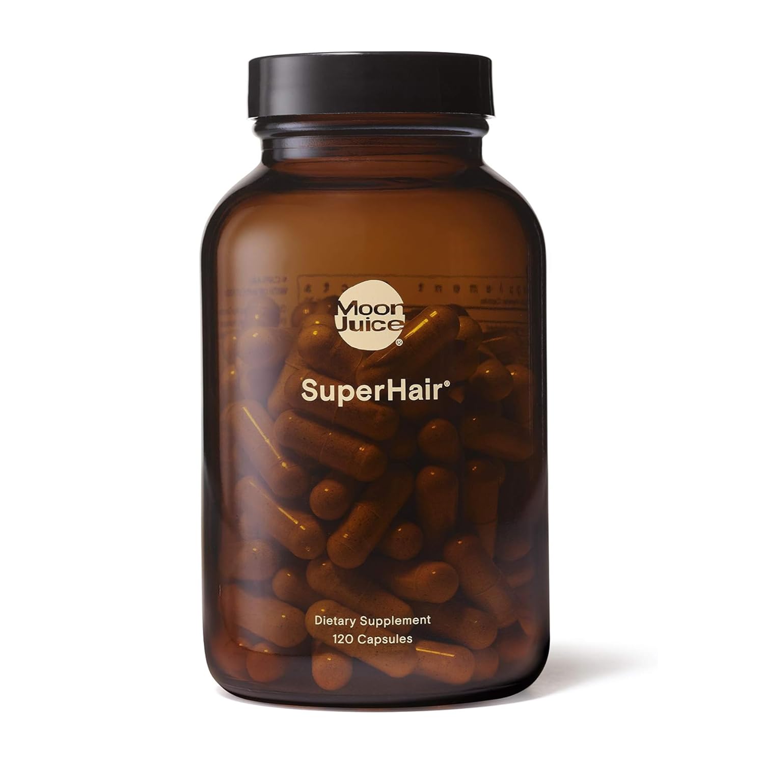 Moon Juice SuperHair hair growth vitamins for women and men (120 capsules)