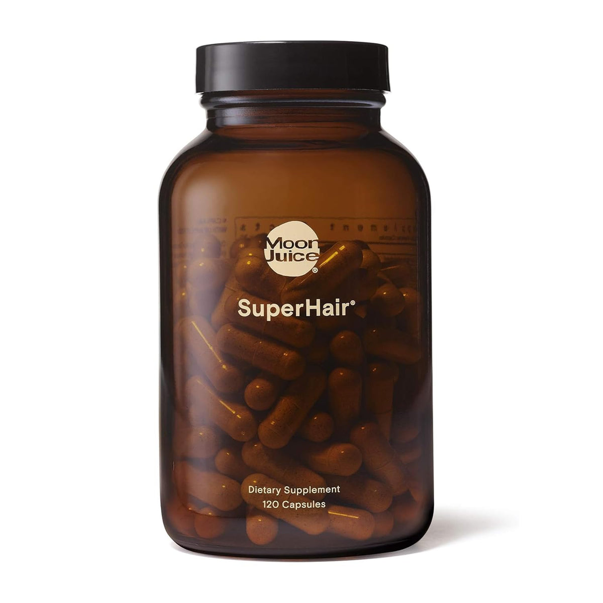 Moon Juice SuperHair hair growth vitamins for women and men (120 capsules)
