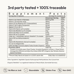 10 bioavailable vitamins and adaptogens in SuperHair