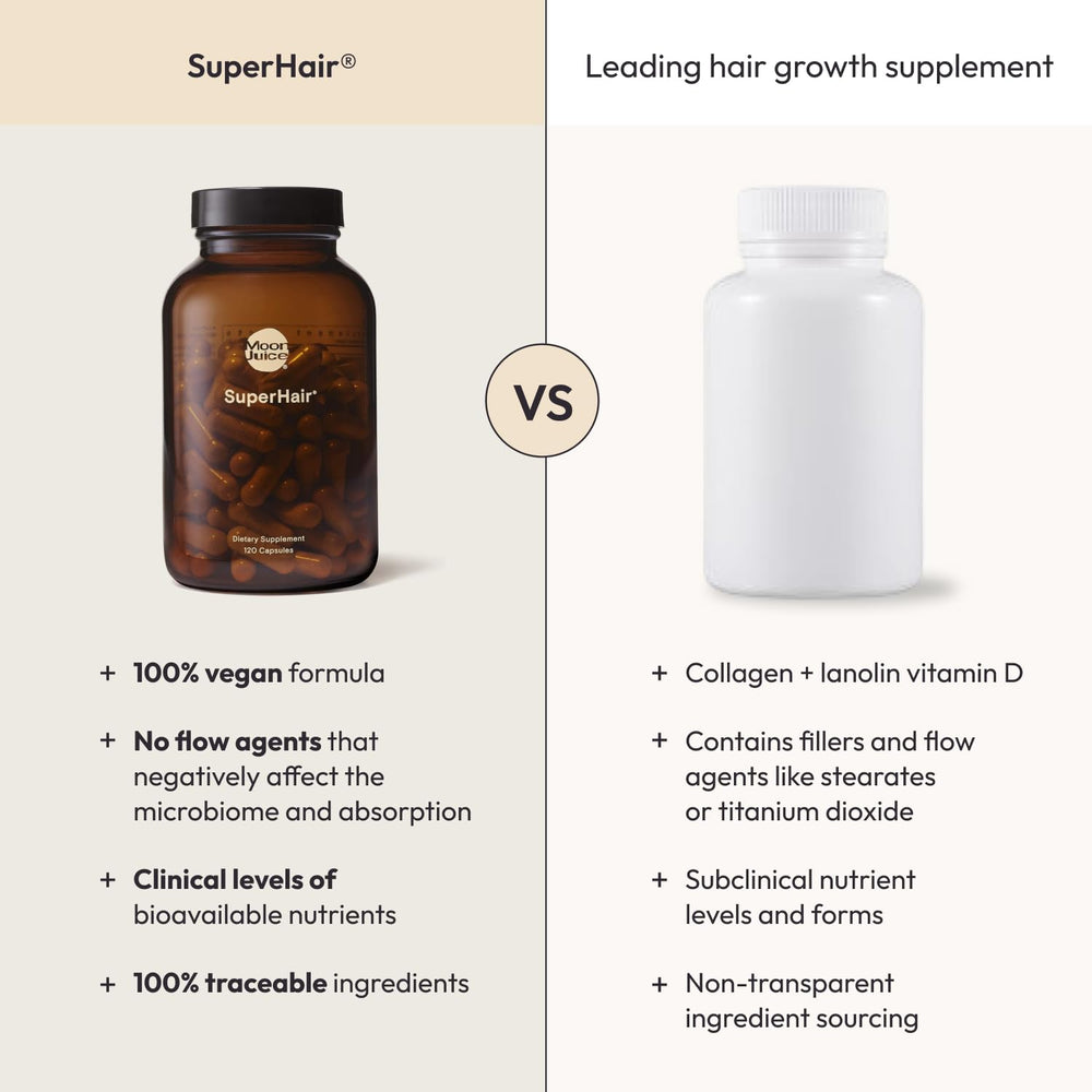 Healthier, thicker hair with Moon Juice SuperHair
