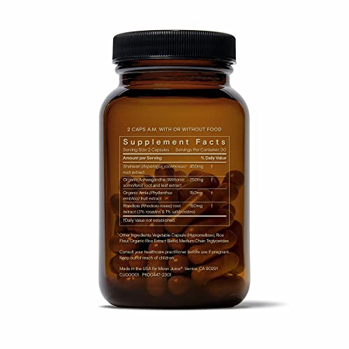 Moon Juice SuperYou daily-use image implies simple two-capsule routine