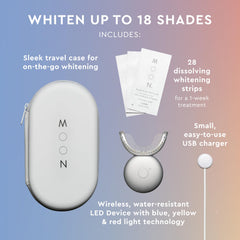 28 platinum express dissolving whitening strips