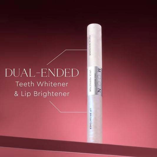 Precision brush applicator on MOON whitening pen