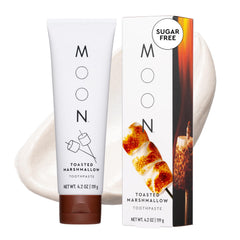 MOON Toasted Marshmallow Toothpaste packaging front view