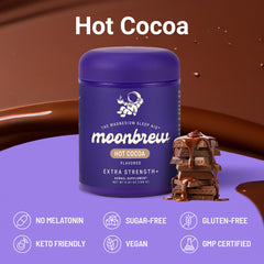 Close-up of ingredients including GABA, L-theanine, zinc glycinate and chamomile