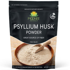 Moonee Naturals Psyllium Husk Powder 10 oz container front view