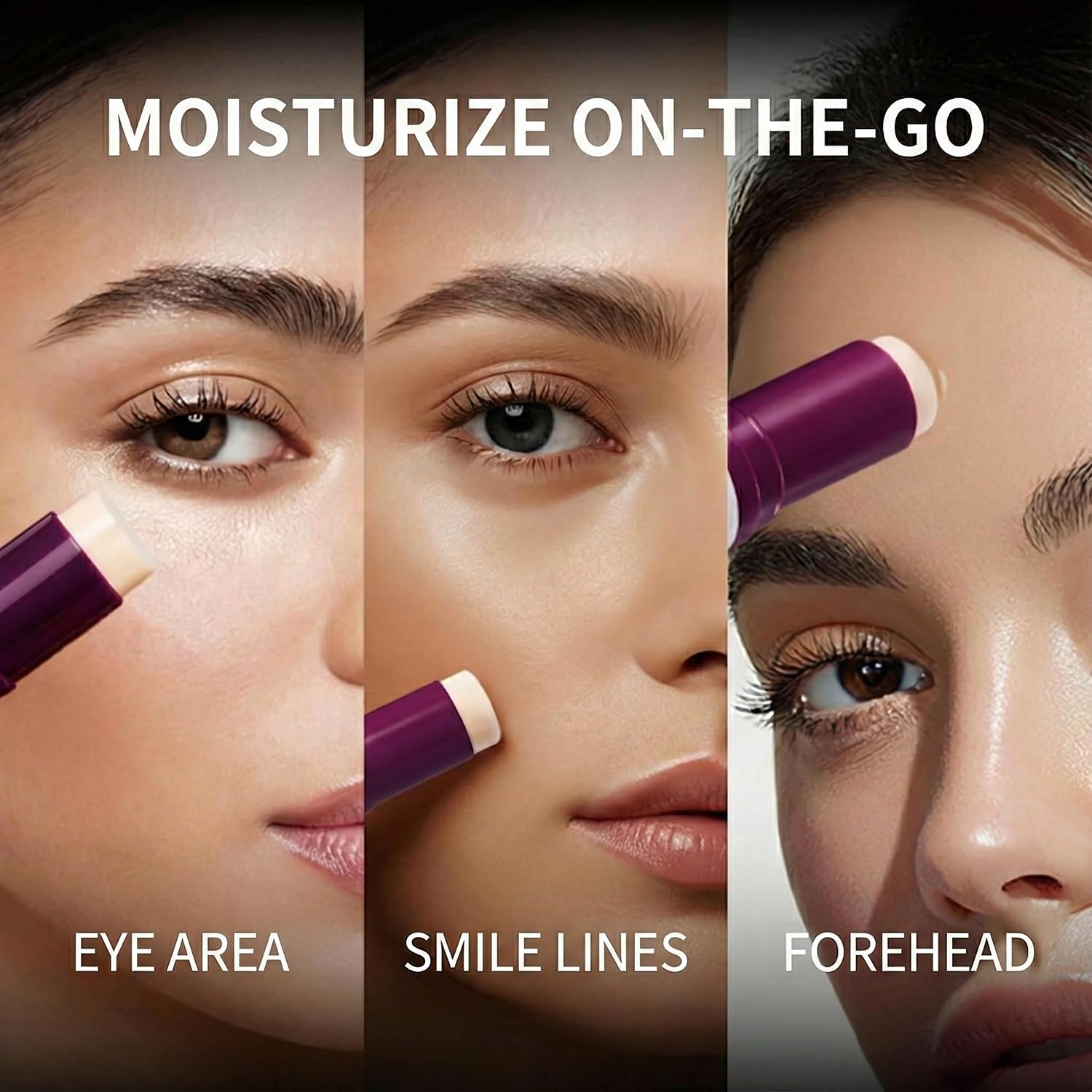 MOONGAZE Calcium Multi-Balm Stick nourishing formula soothes without greasiness