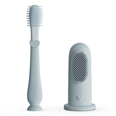 Moonkie Baby Finger Toothbrush in Cloud color