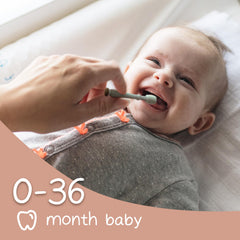 Clay and Ivory Moonkie Baby Tongue Cleaner with storage box