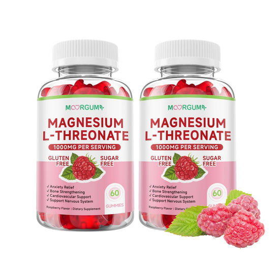 MOORGUMY Magnesium L-threonate bottle – front view
