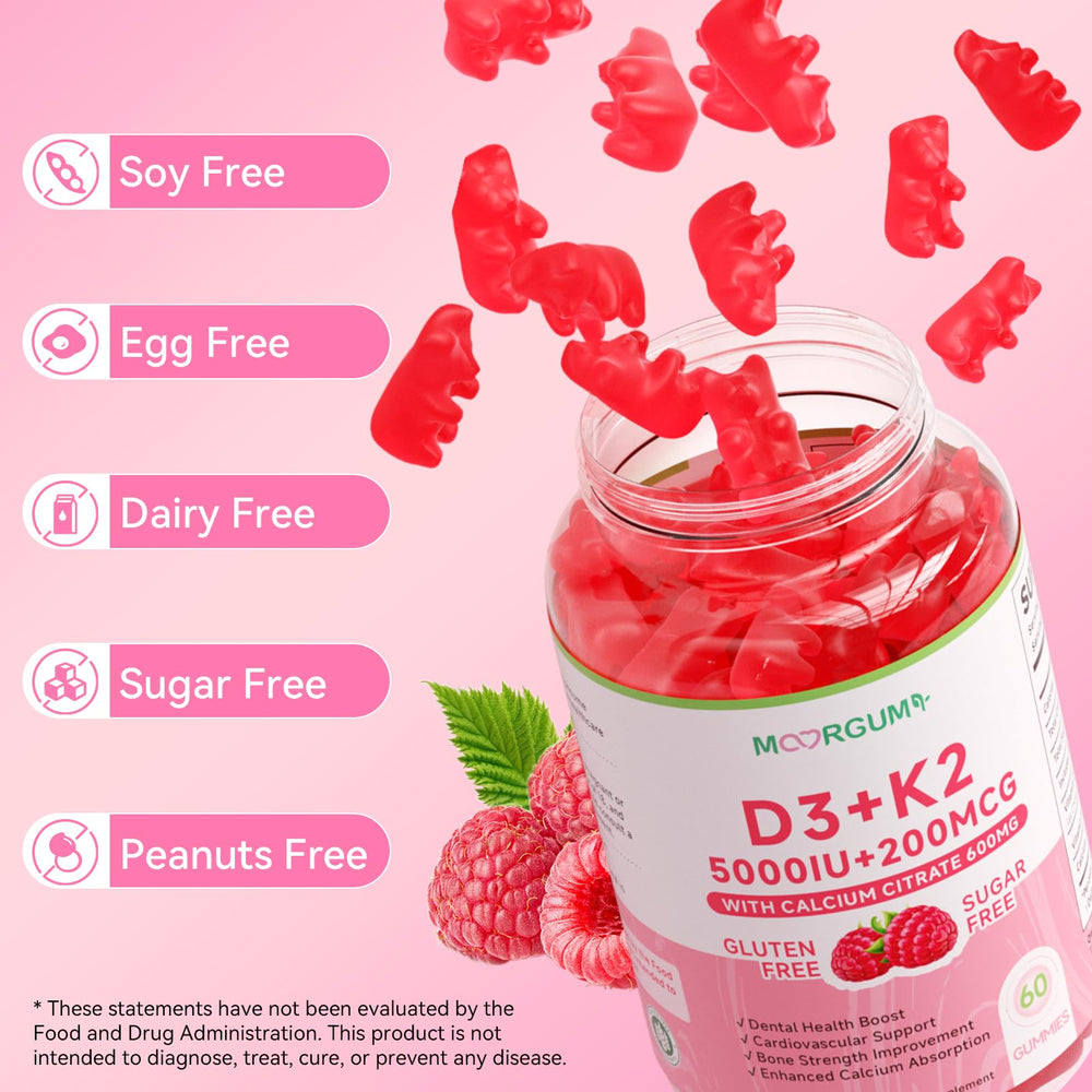 Vitamin D3 derived from lichen illustration on packaging
