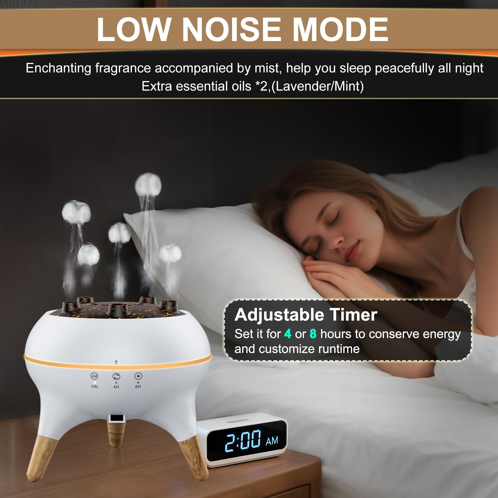 Night ambiance with Morbou diffuser in use