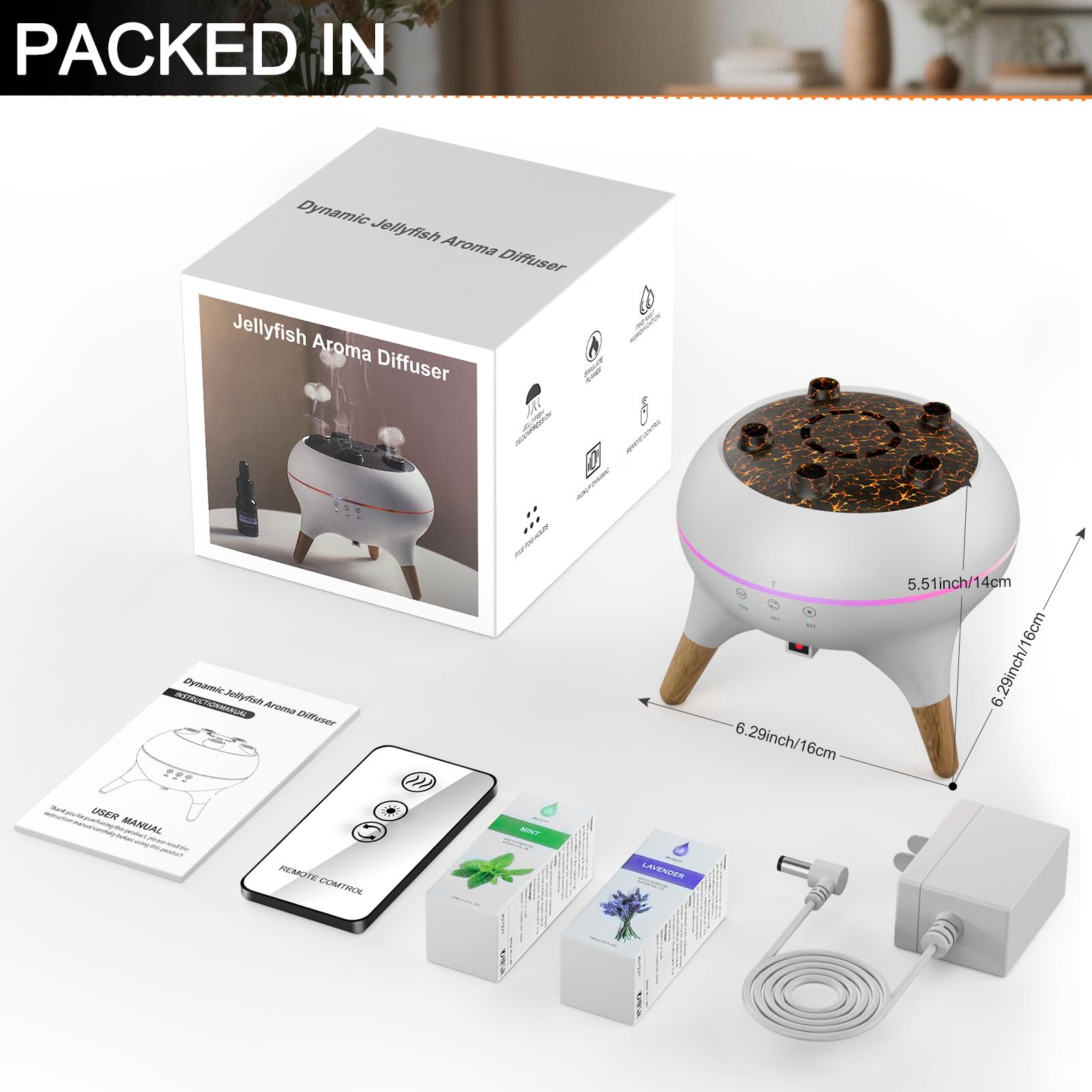 Gift-ready Morbou diffuser packaging