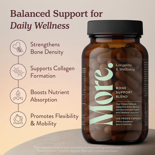 Illustration of Vitamin D3 and K2 MK7 with minerals for bone health