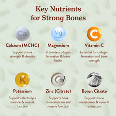 Serving size of four capsules daily on a white background