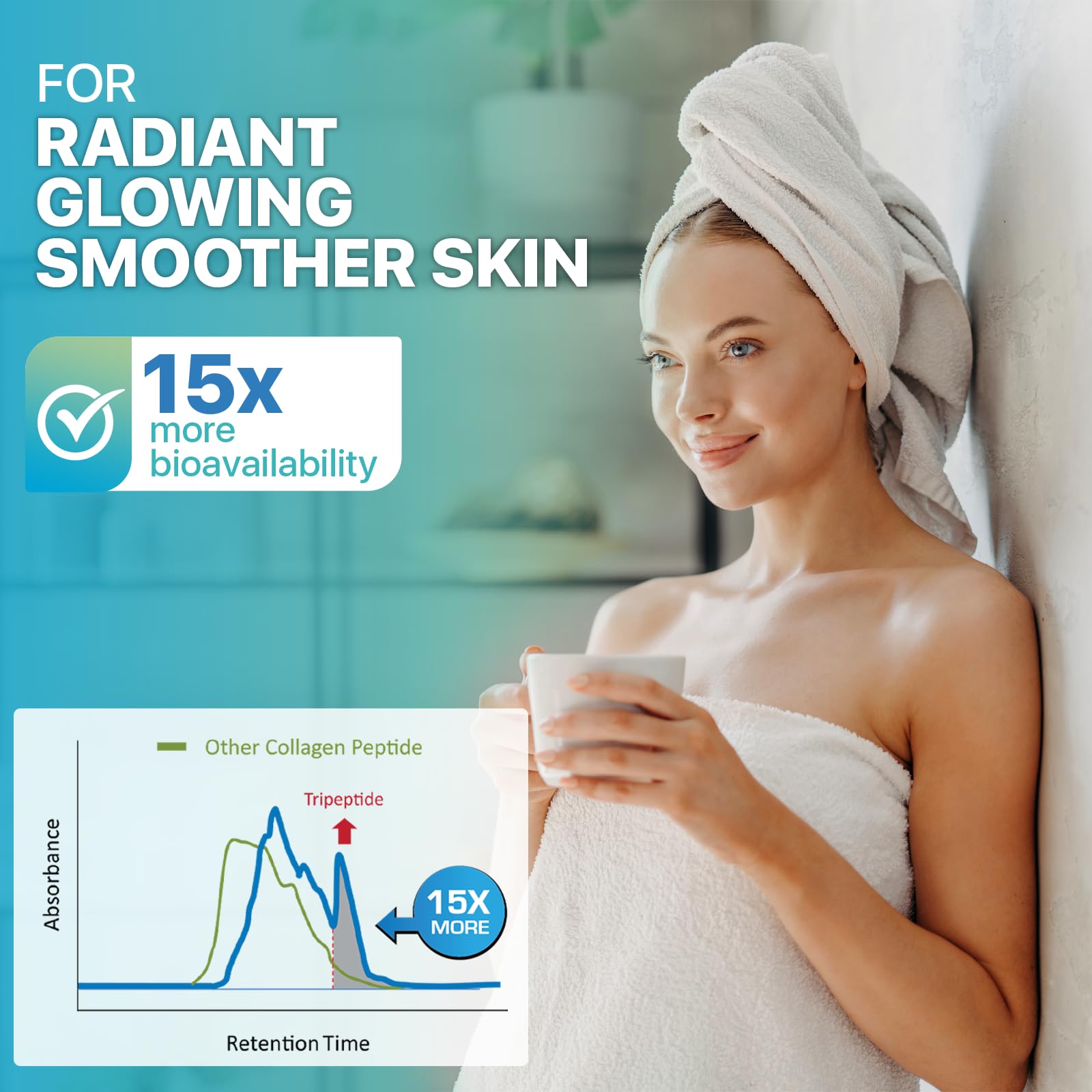 Icon illustrating Morikol technology preserving collagen molecules.