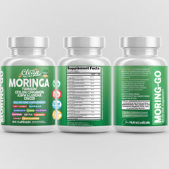 Clean Nutra Moring-Go supplement bottle and packaging