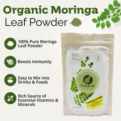 Organic Moringa Powder sourced from Ecuador farms