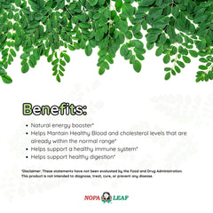Healthy lifestyle with Moringa Capsules