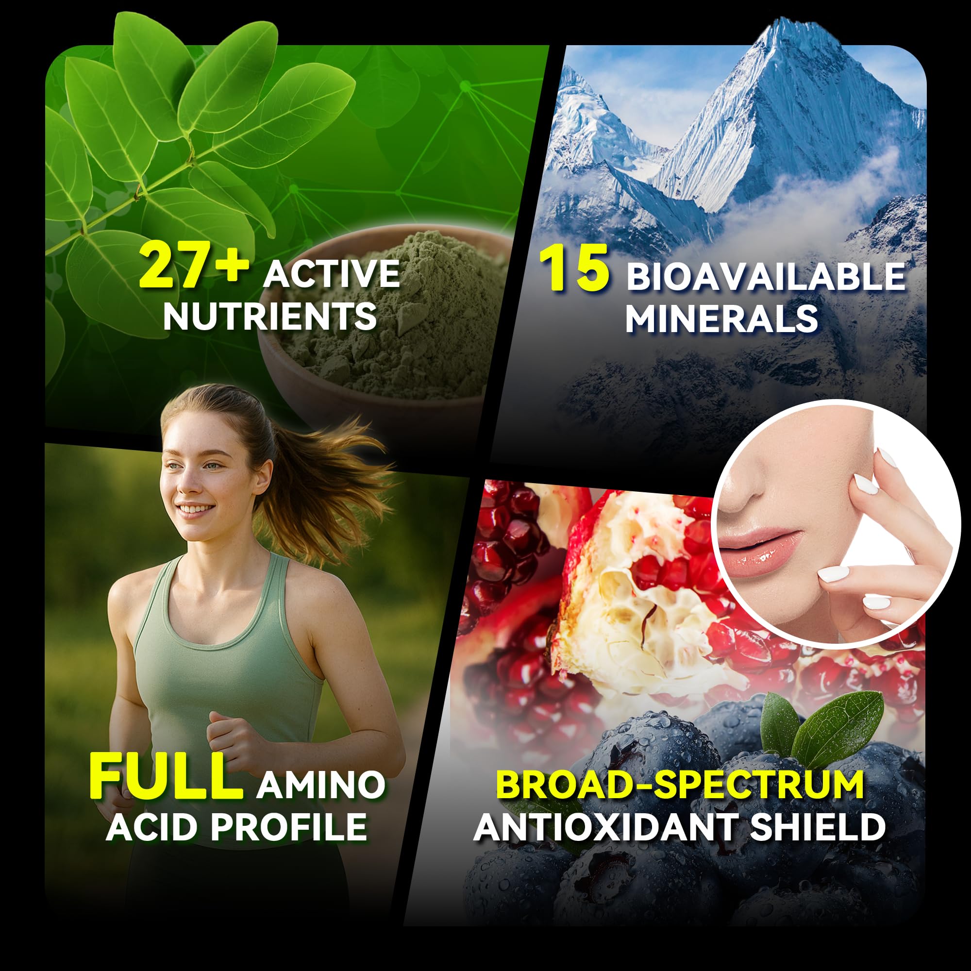 Non-GMO and vegan certifications visible on label