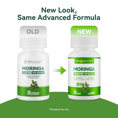 Graphic illustrating 10:1 moringa leaf extract potency