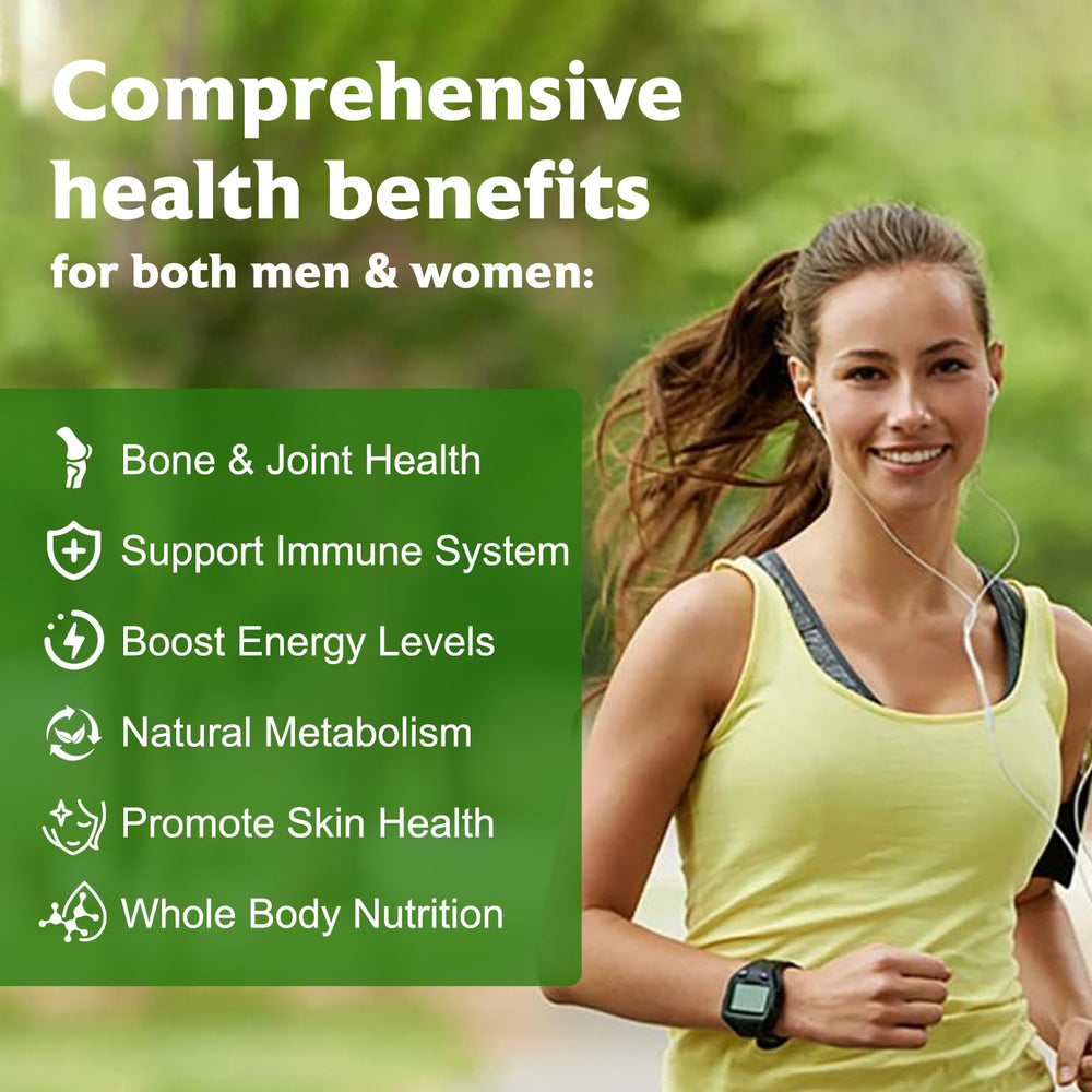 Close-up of Moringa Oleifera leaf powder per capsule (800mg)