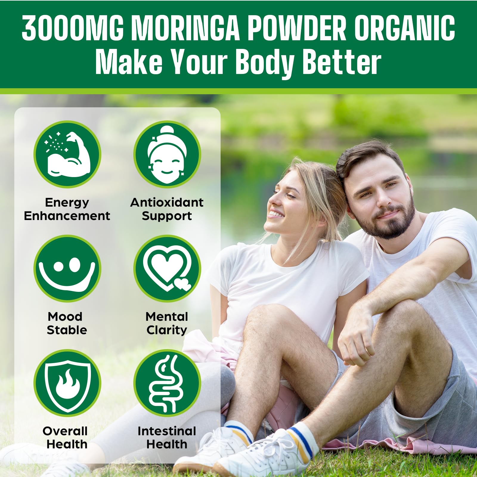 Moringa leaves with organic certification