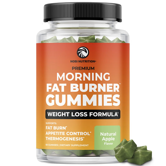 Hero image showing Morning Fat Burner Gummies bottle