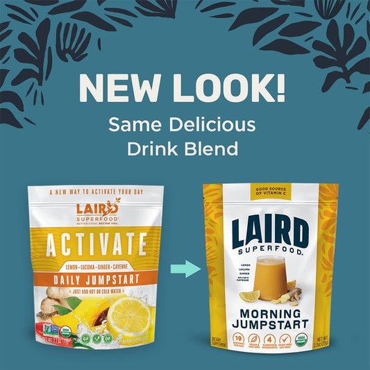 Organic lemon ingredient for Morning Jumpstart
