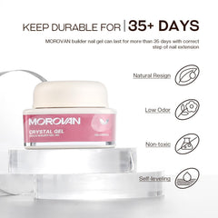 Morovan Builder Gel beginner-friendly use for pros and hobbyists.