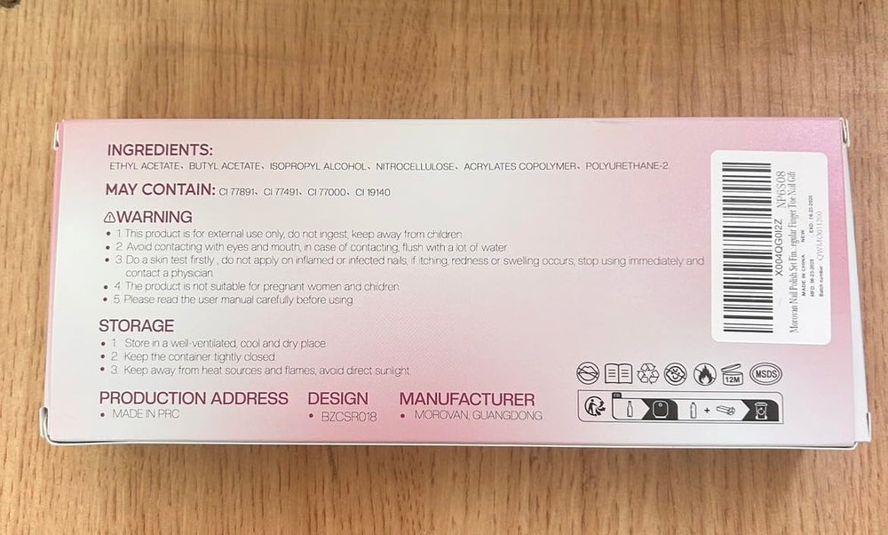 Morovan Chameleon Set requires no UV lamp, ideal for home manicure sessions.