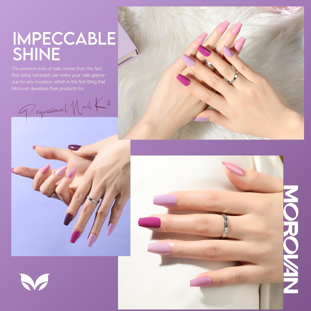 Morovan ideal for quick touch-ups and weekend nail art