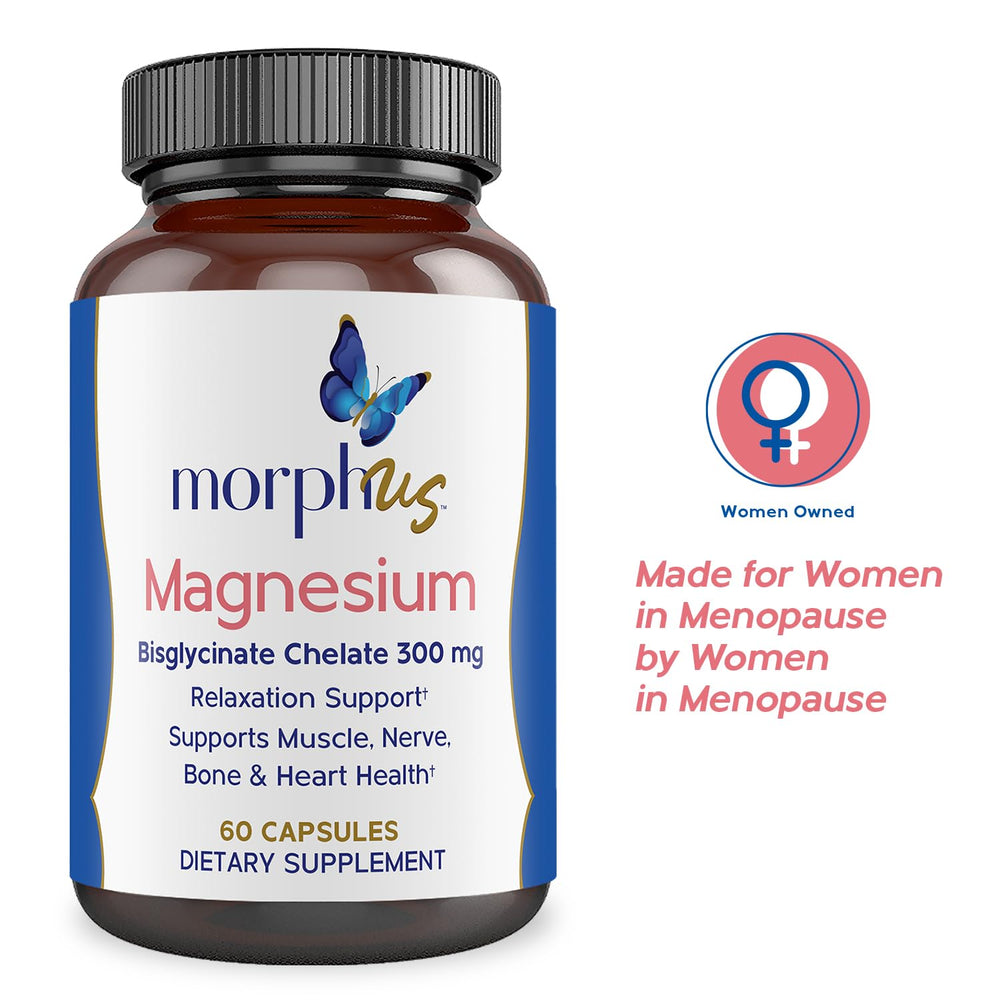 Magnesium glycinate supports sleep and muscle relaxation