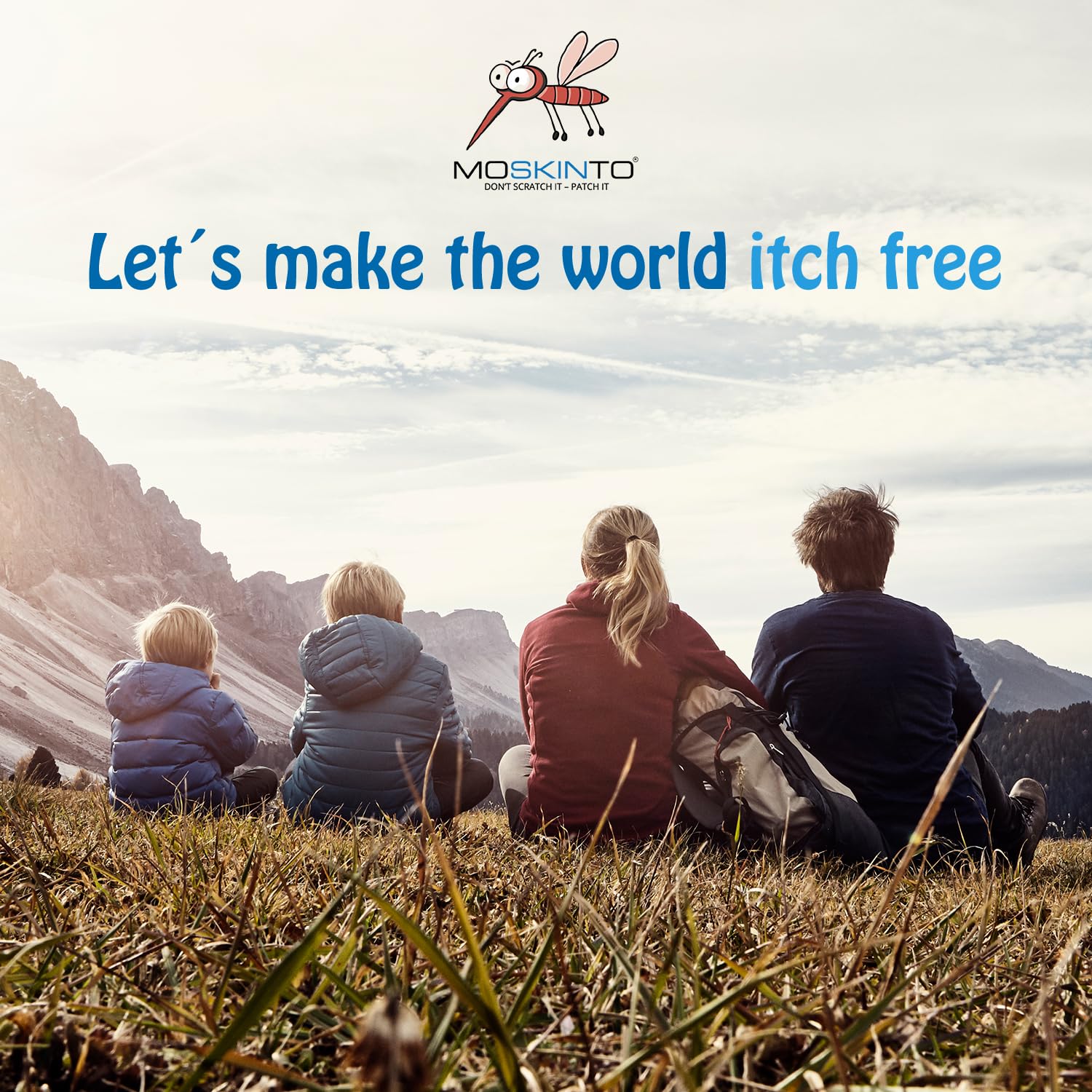 Moskinto drug-free relief patches offering long-lasting comfort.